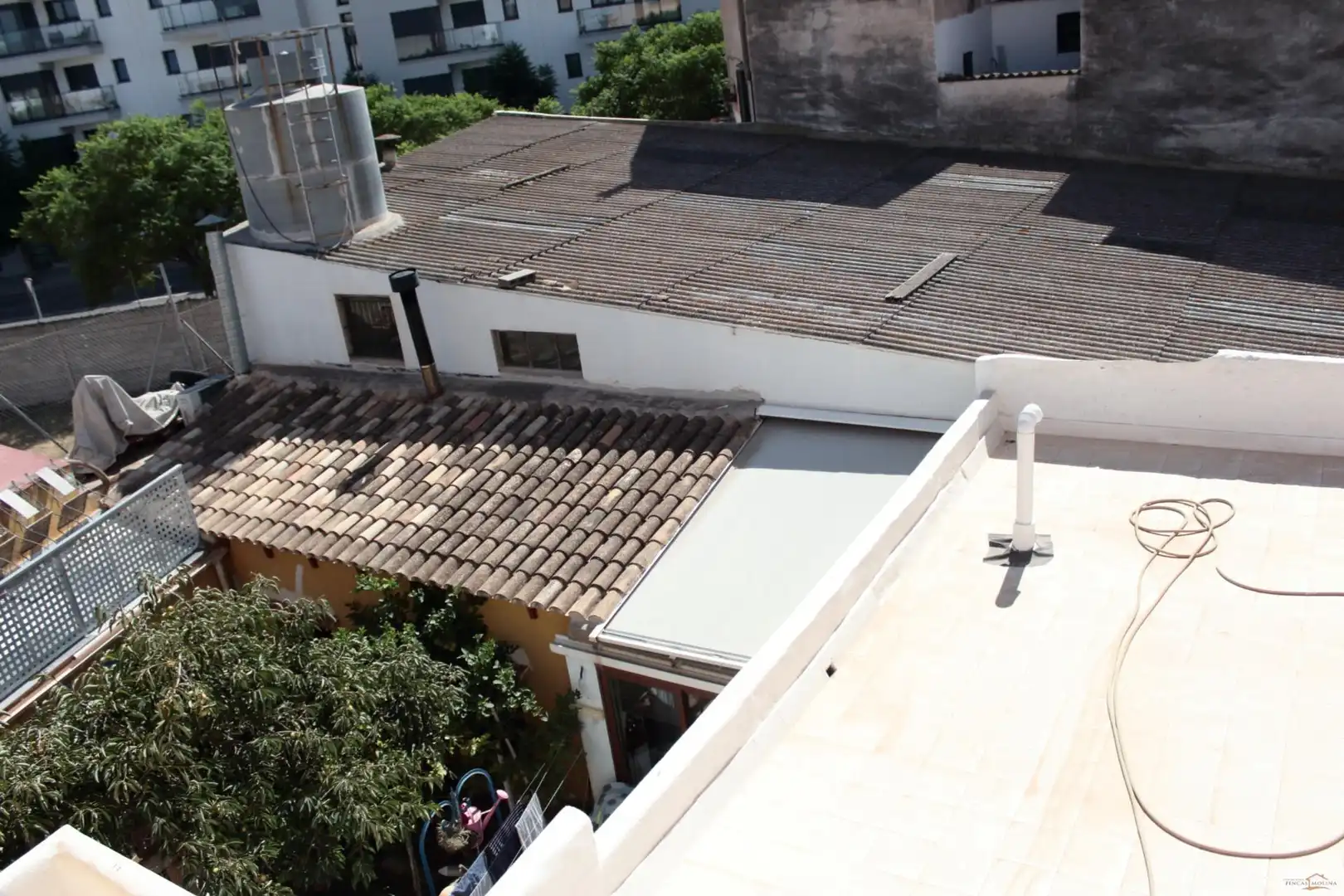 Vista exterior de Dúplex en venda en  Palma de Mallorca amb Jardí privat, Terrassa i Piscina