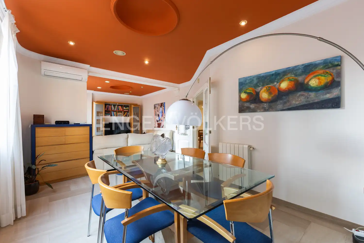 Dining room of Houses for sale in Albal  with Air Conditioner, Heating and Parquet flooring