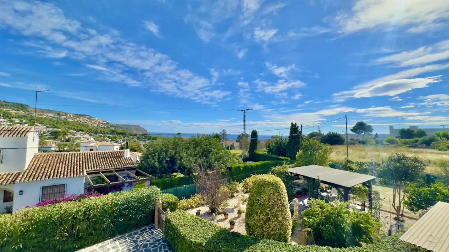 Garden of Houses for sale in Jávea / Xàbia  with Air Conditioner, Heating and Private garden