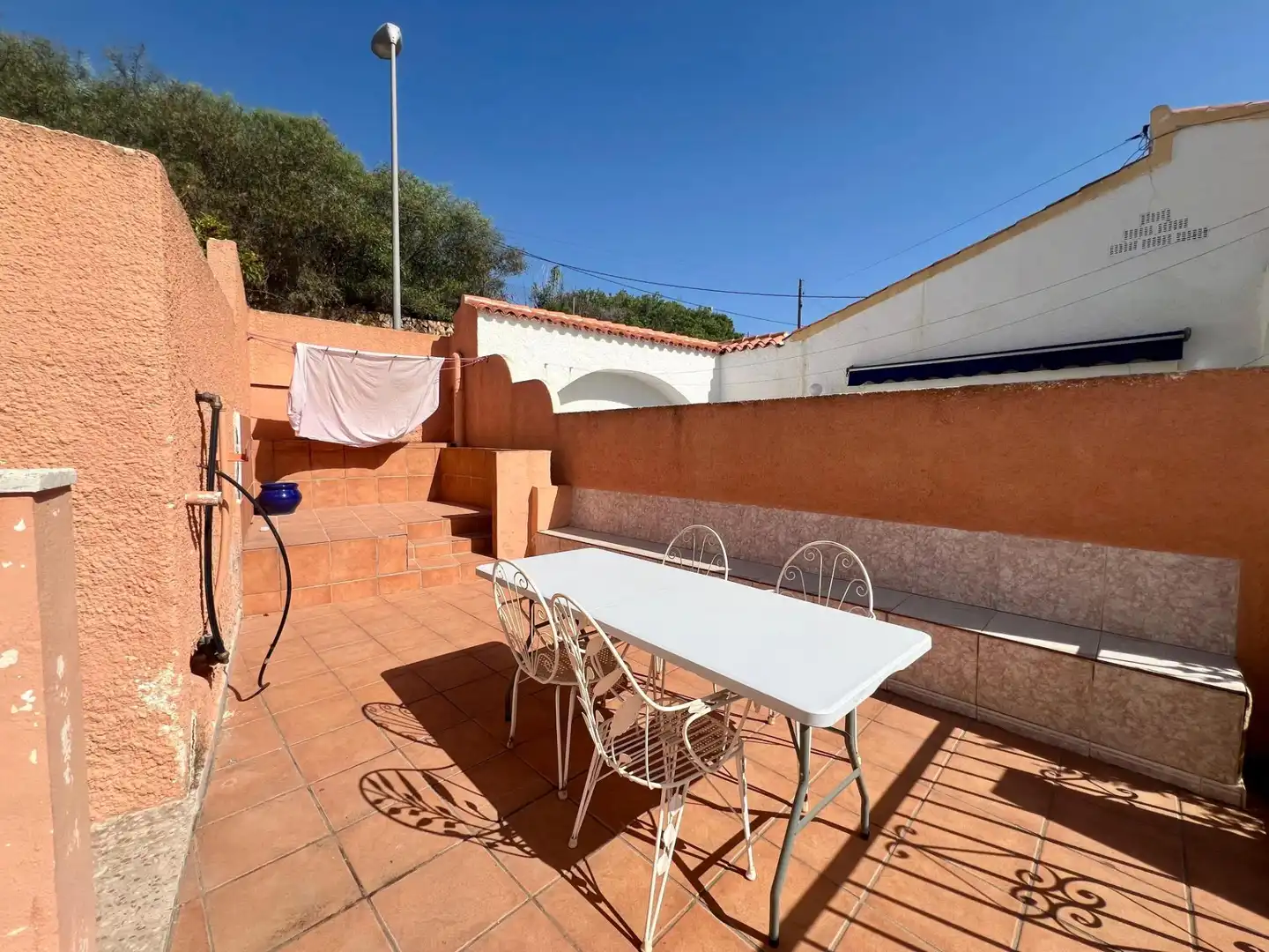 Terrace of Houses for rent in La Nucia  with Heating, Private garden and Furnished