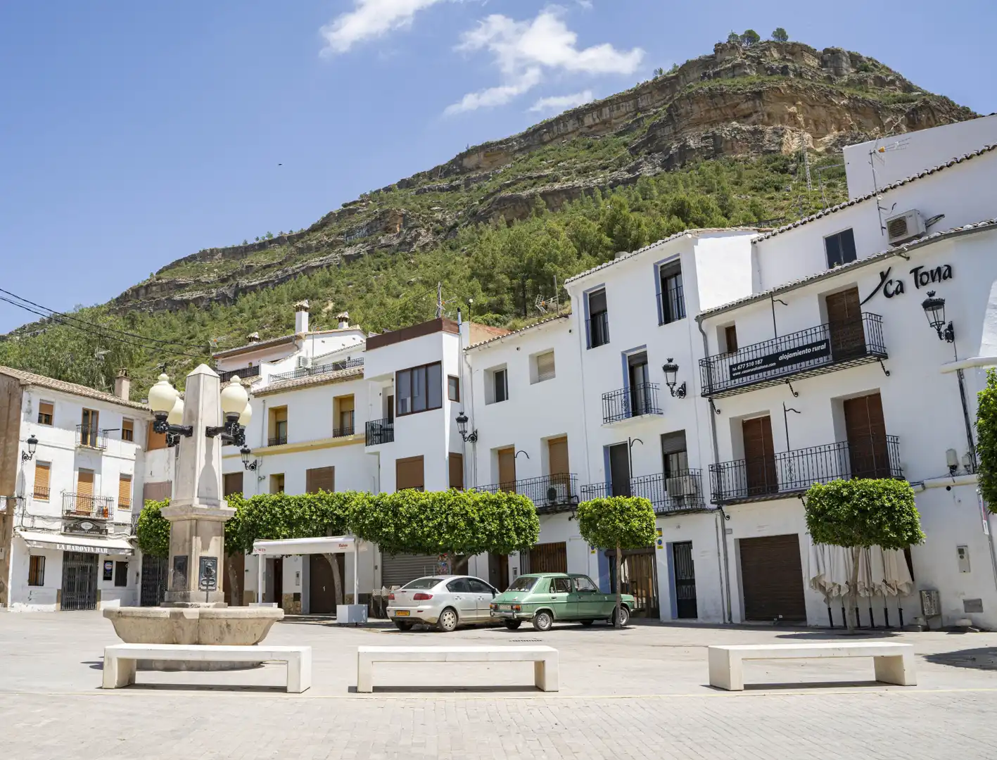Vista exterior de Casa o xalet en venda en Chulilla amb Terrassa