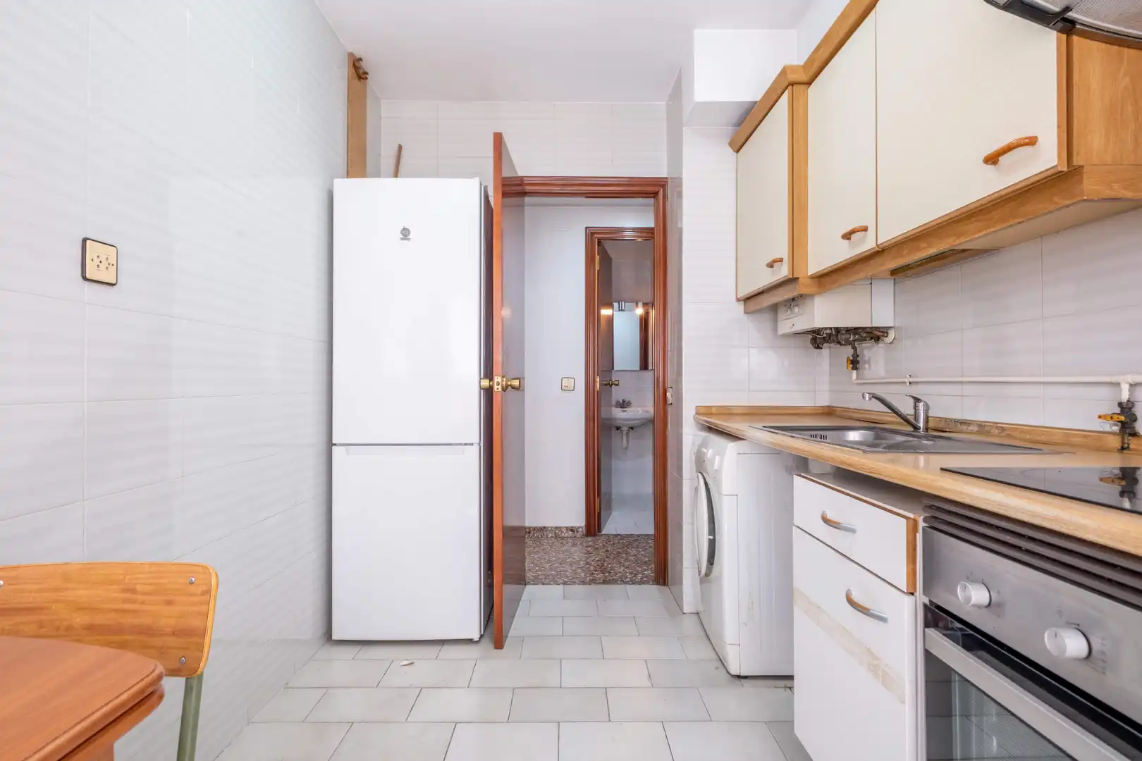 Küche von Wohnung zum Verkauf in Zaragoza mit Klimaanlage, Heizung und Terrasse