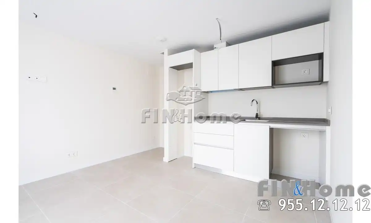 Cocina de Ático en venta en Sevilla con Aire acondicionado, Calefacción y Jardín privado