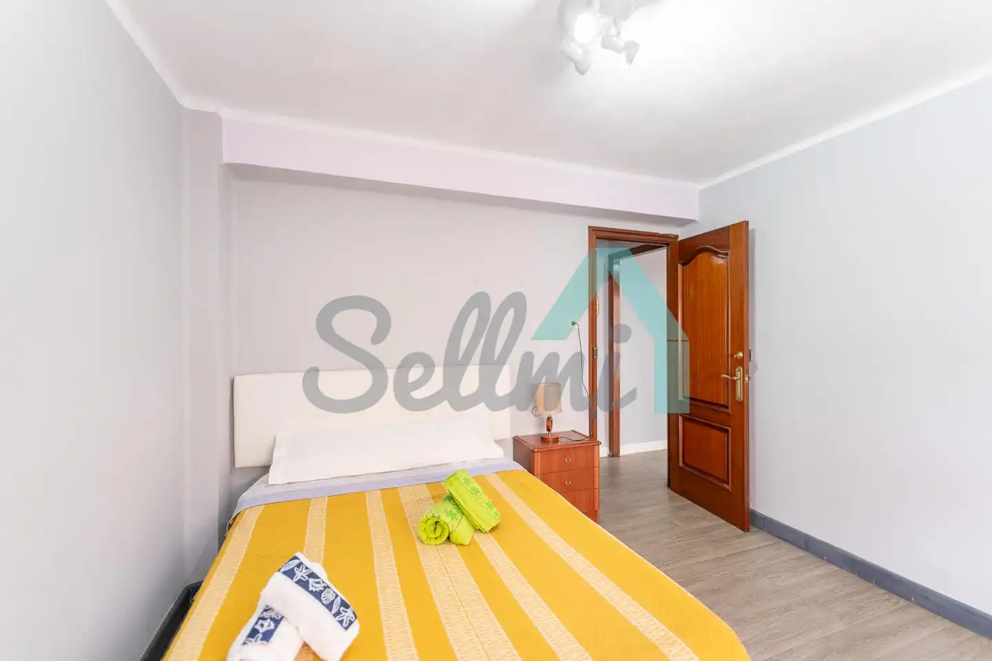 Bedroom of Flat for rent in Avilés  with Terrace and Furnished