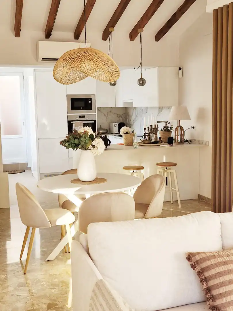 Comedor de Piso de alquiler en Dénia con Aire acondicionado, Calefacción y Terraza