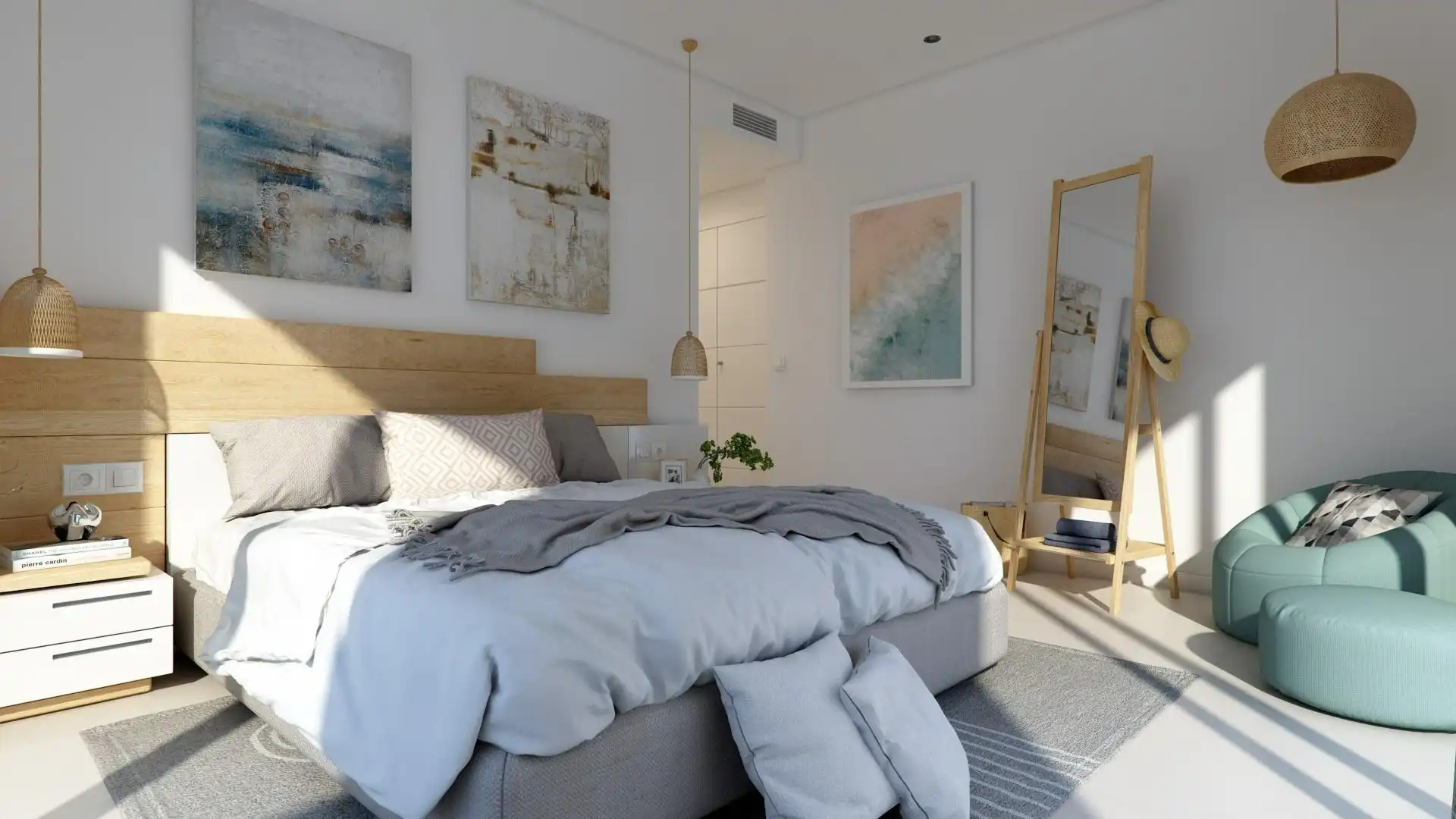 Habitación de Apartamento en venta en Casares con Jardín privado, Terraza y Piscina comunitaria