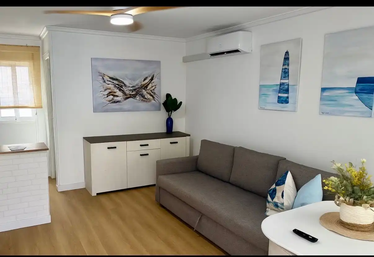 Sala de estar de Casa o chalet de alquiler en Pilar de la Horadada con Aire acondicionado, Calefacción y Terraza