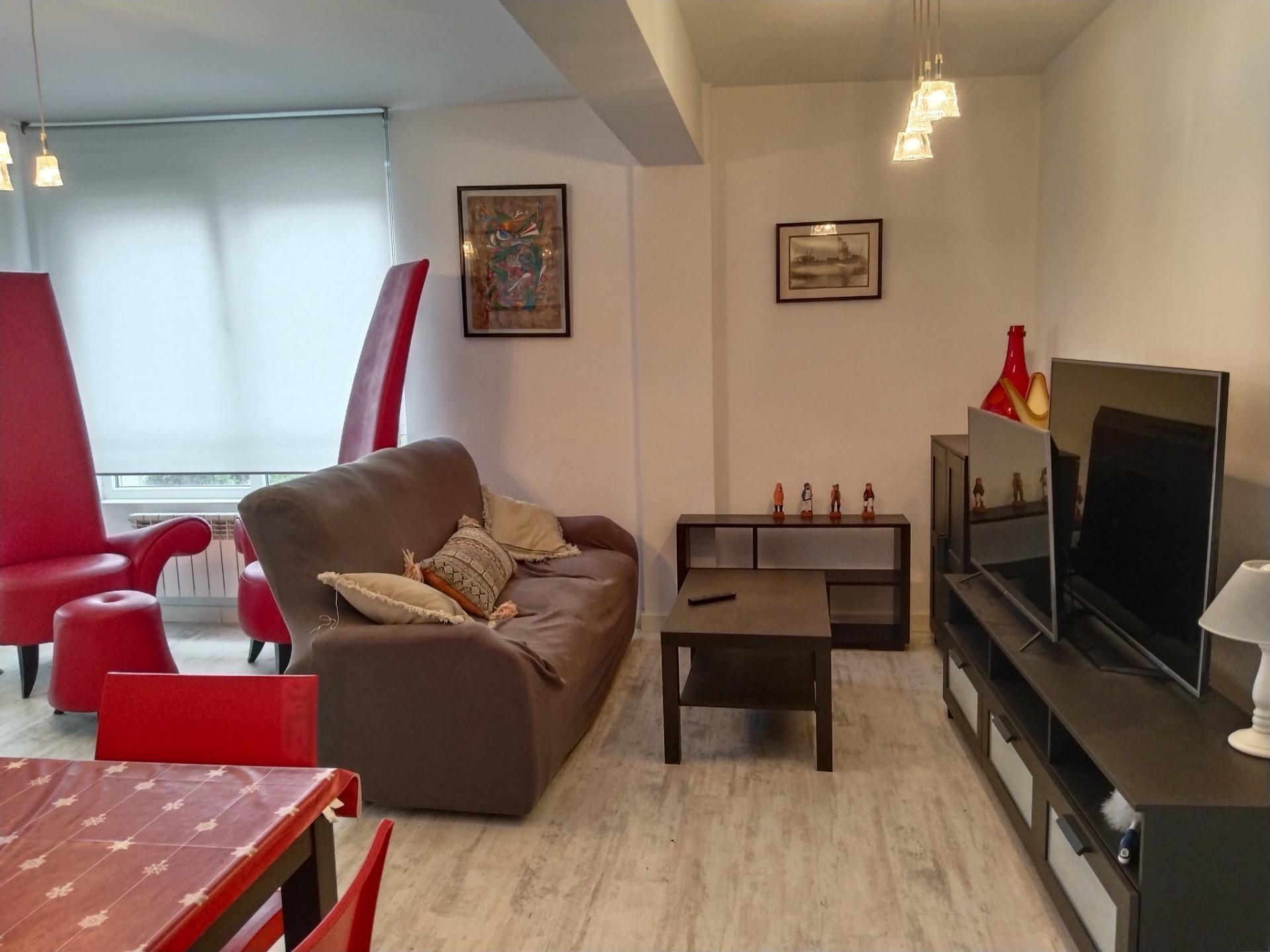 Living room of Flat to rent in Suances  with Heating and Terrace