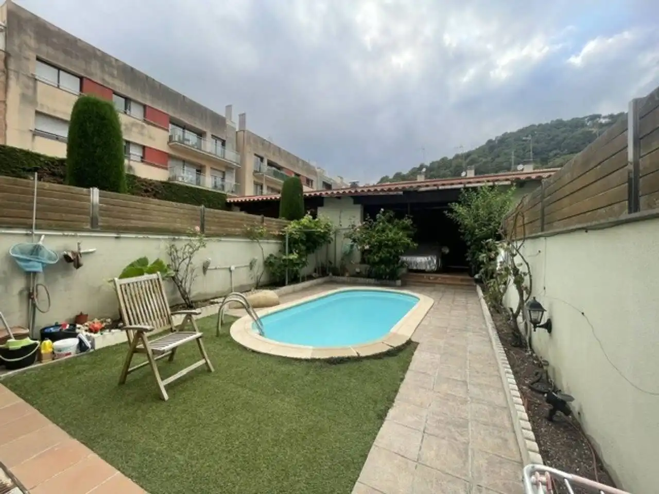 Piscina de Casa o chalet en venta en La Garriga con Aire acondicionado, Calefacción y Jardín privado