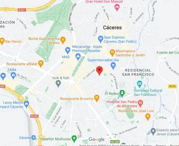 Vista exterior de Residencial en venta en Cáceres