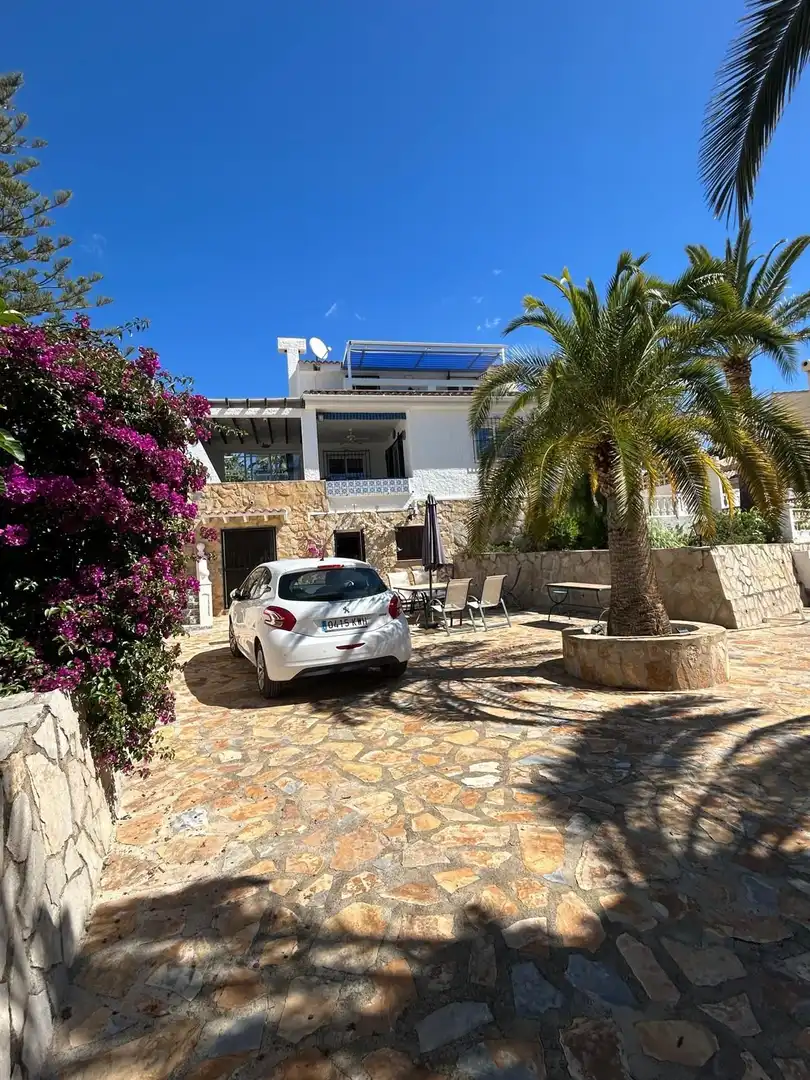 Exterior view of Houses for sale in Calpe / Calp  with Private garden and Swimming Pool