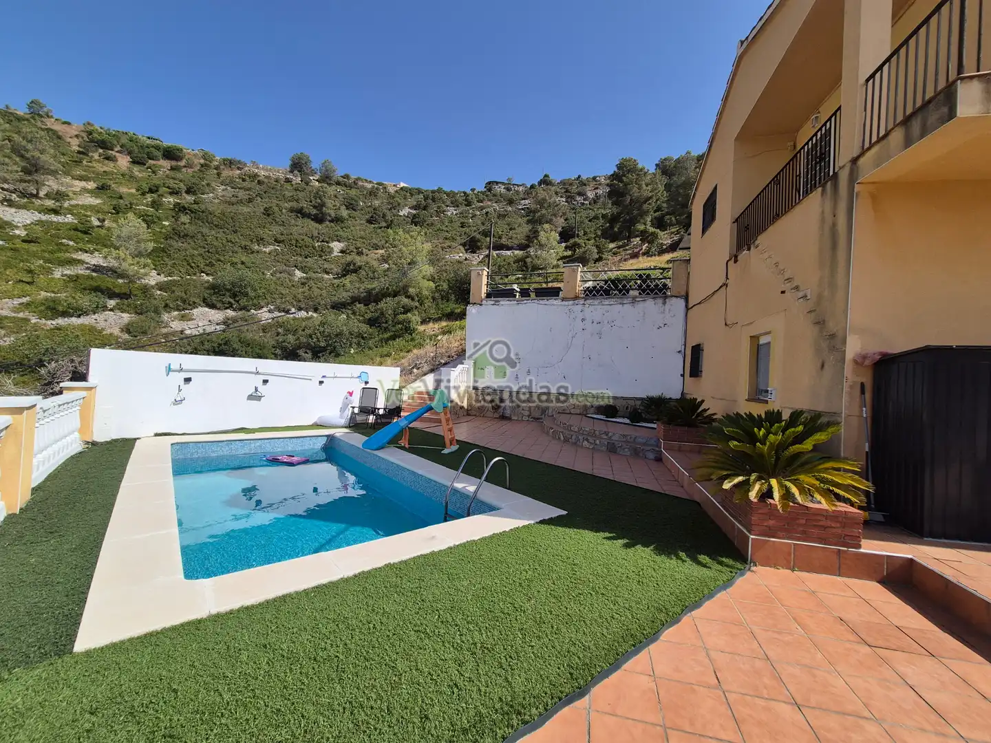 Piscina de Casa o chalet en venta en Olesa de Bonesvalls con Aire acondicionado, Calefacción y Jardín privado