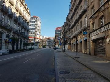 Exterior view of Loft to rent in Vigo   with Heating, Parquet flooring and Storage room