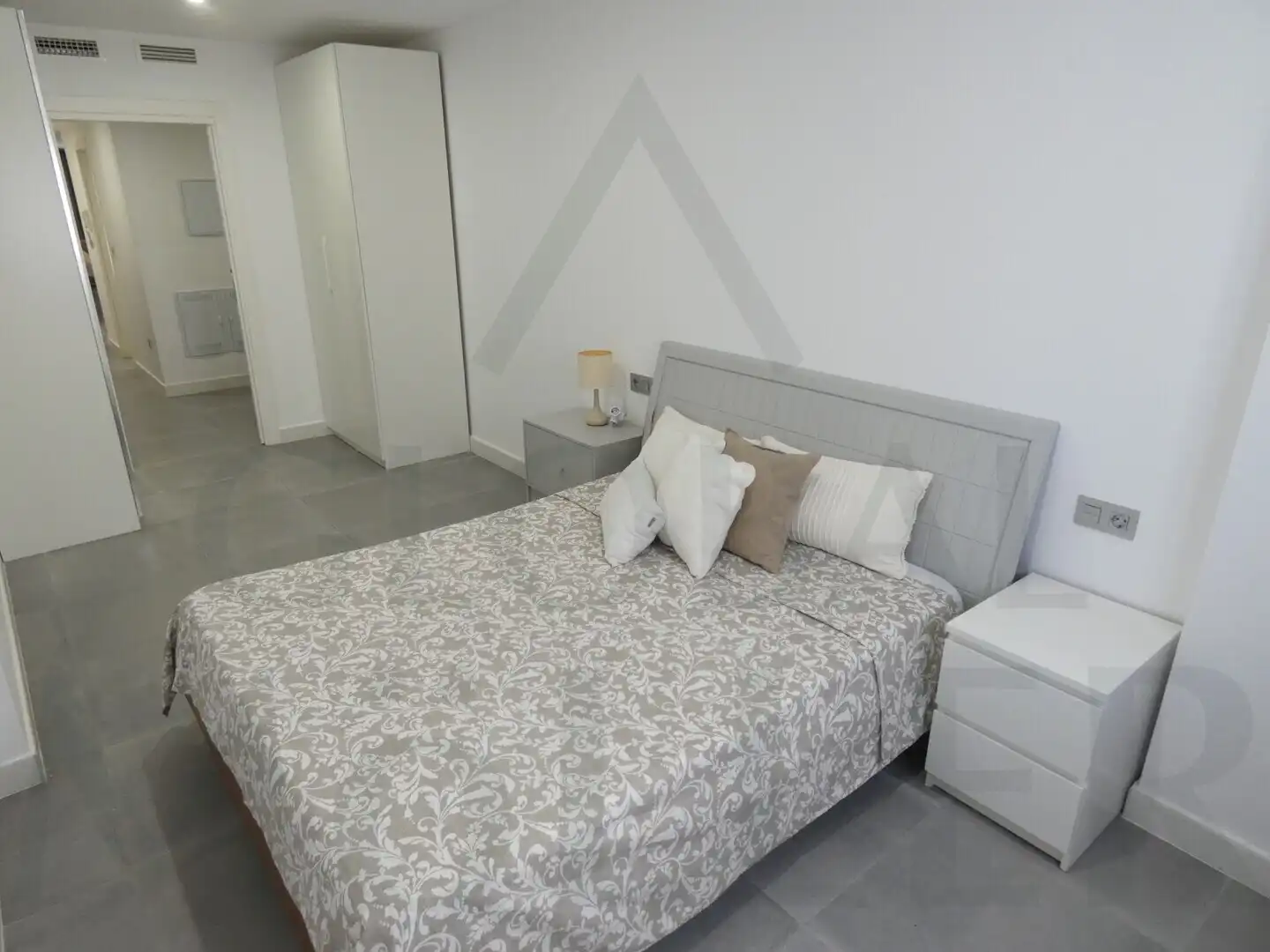 Schlafzimmer von Wohnung zur Miete in Cartagena mit Klimaanlage, Heizung und Möbliert
