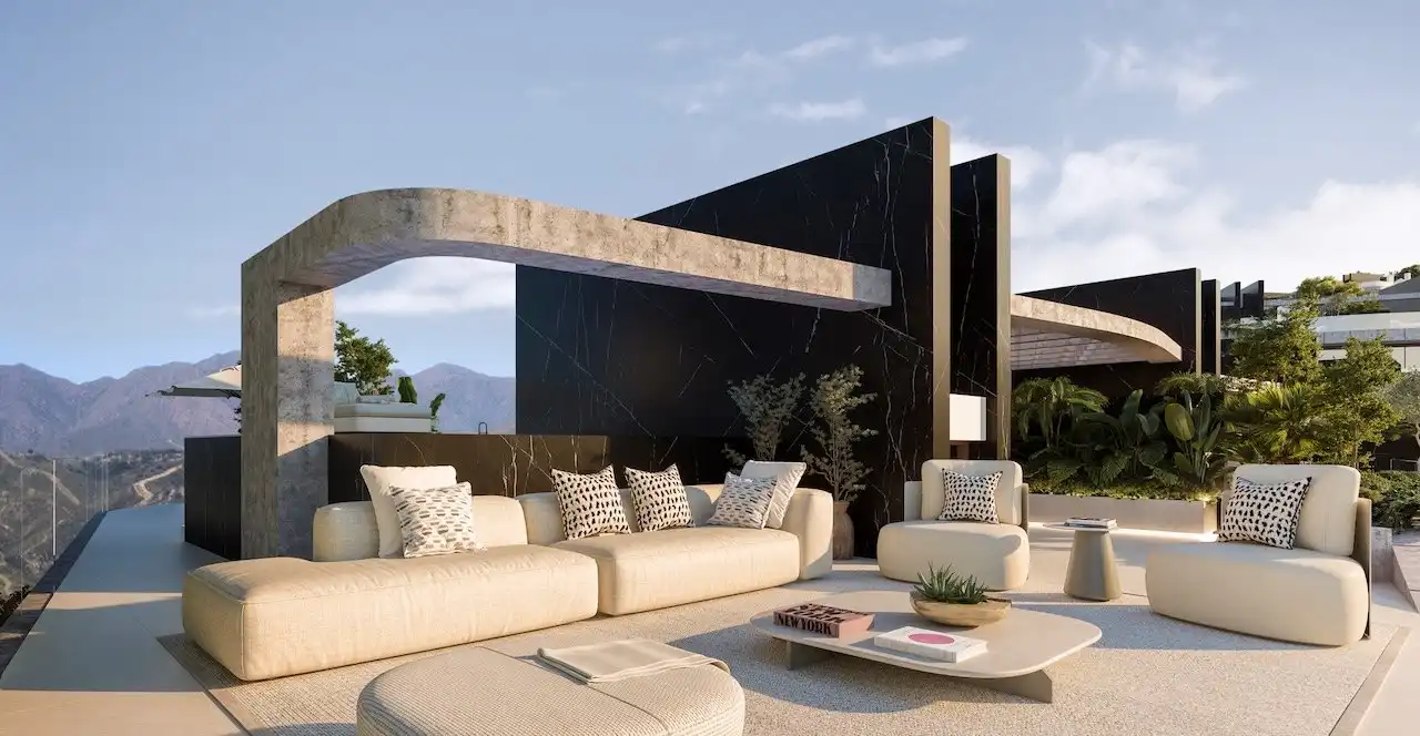 Terrace of Apartments for sale in Ojén  with Air Conditioner, Heating and Terrace
