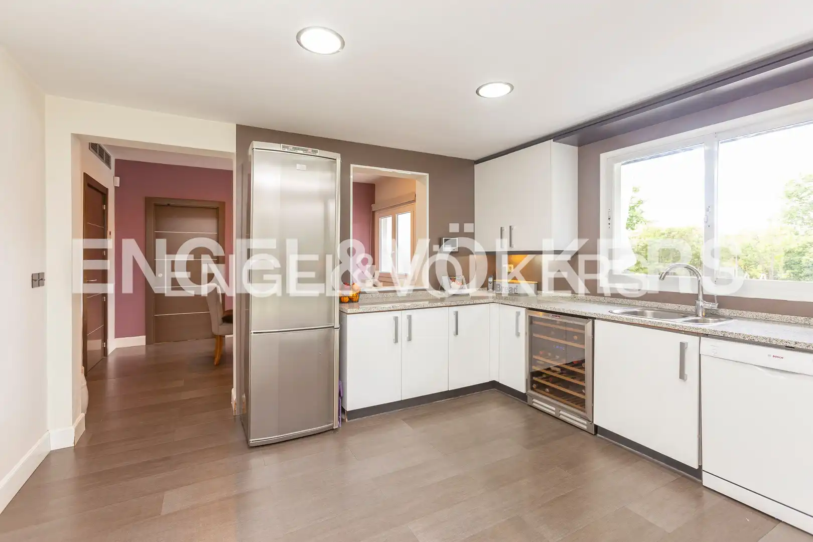 Kitchen of Houses for rent in Boadilla del Monte  with Air Conditioner, Heating and Private garden
