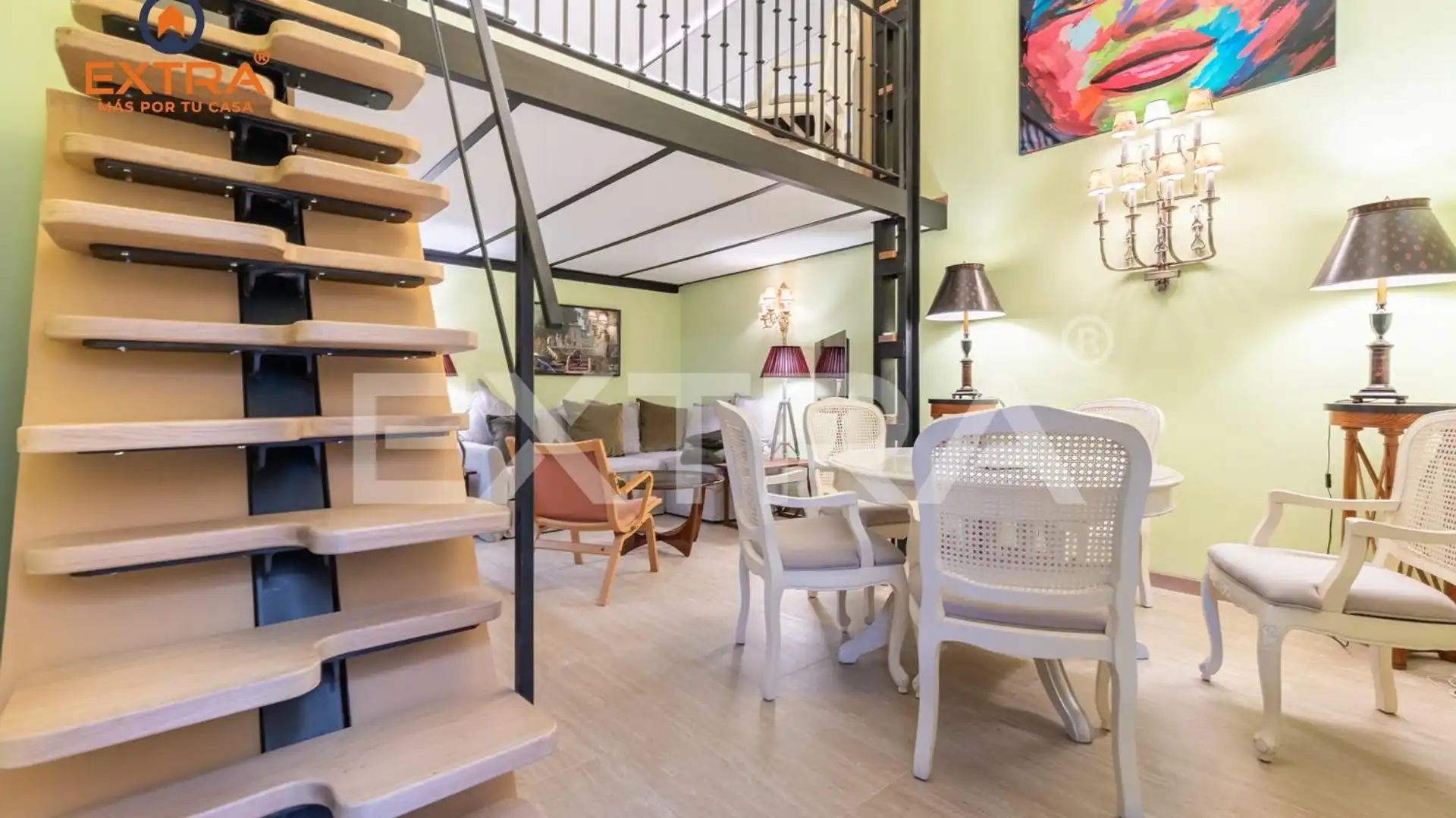 Planta baja de alquiler en  Madrid Capital con Amueblado