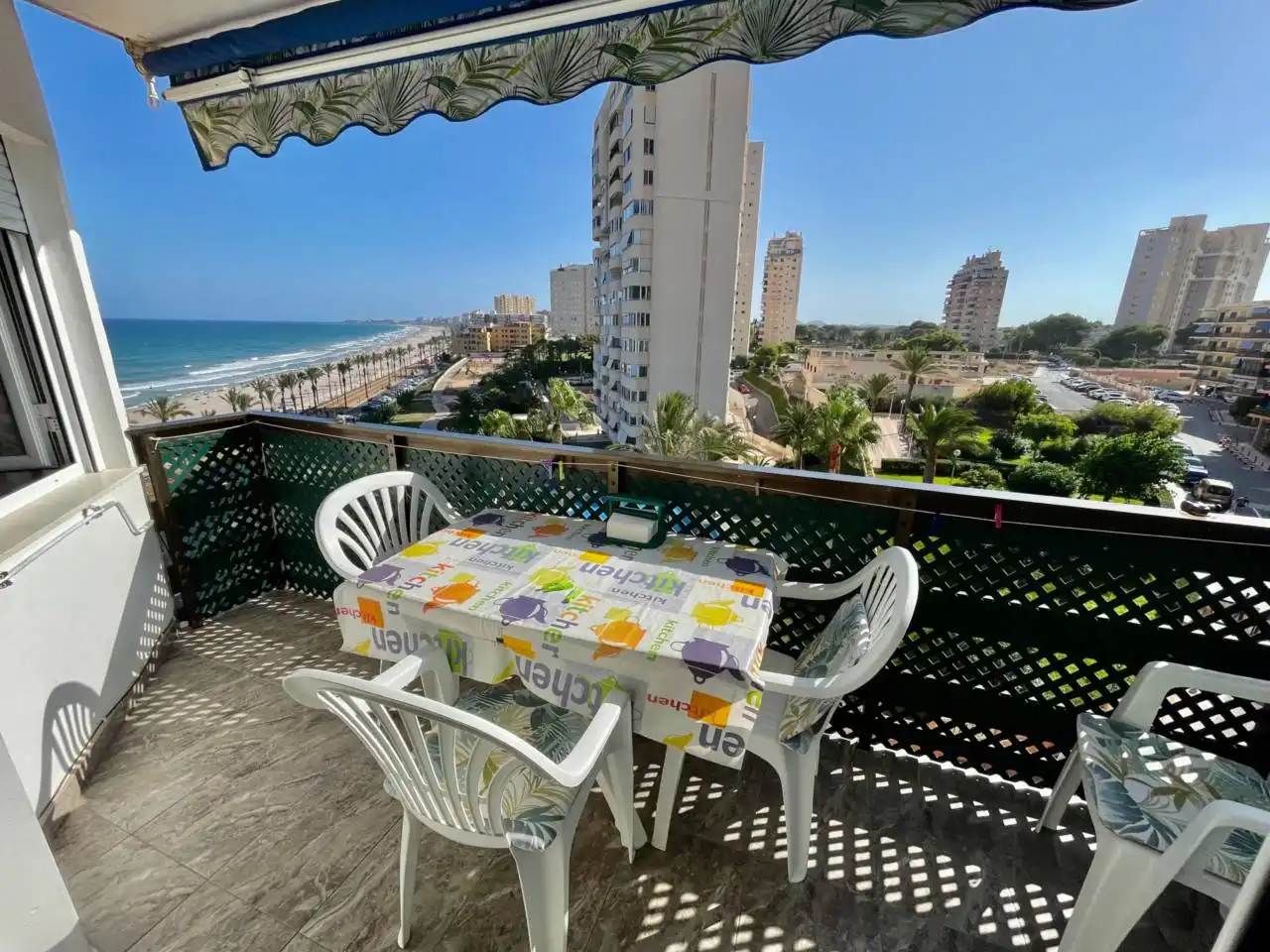 Terrassa de Apartament de lloguer en El Campello amb Aire condicionat, Terrassa i Moblat