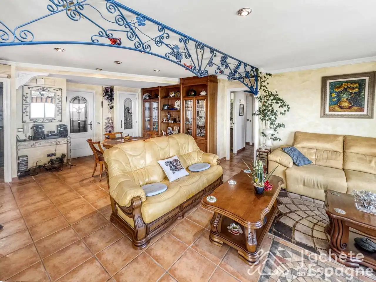 Sala de estar de Dúplex en venta en Peñíscola / Peníscola con Aire acondicionado, Terraza y Trastero
