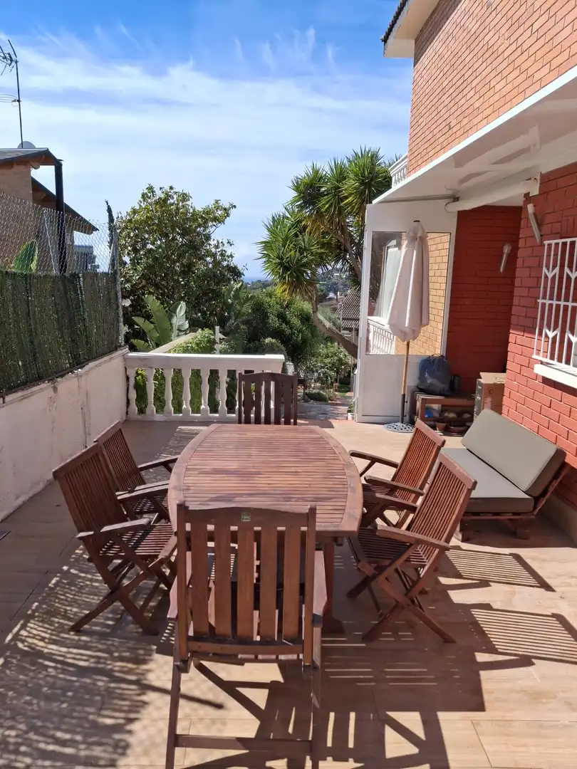 Terraza de Casa adosada en venta en Castelldefels con Aire acondicionado, Calefacción y Terraza