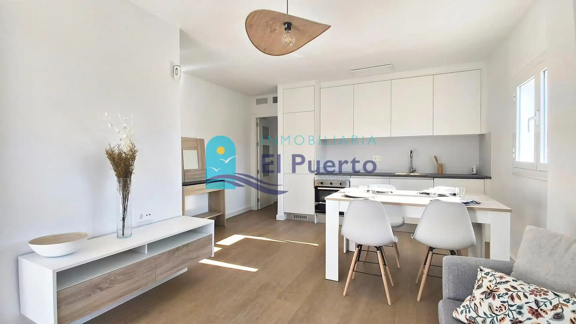 Cuina de Apartament en venda en Mazarrón amb Terrassa, Alarma i Piscina comunitària