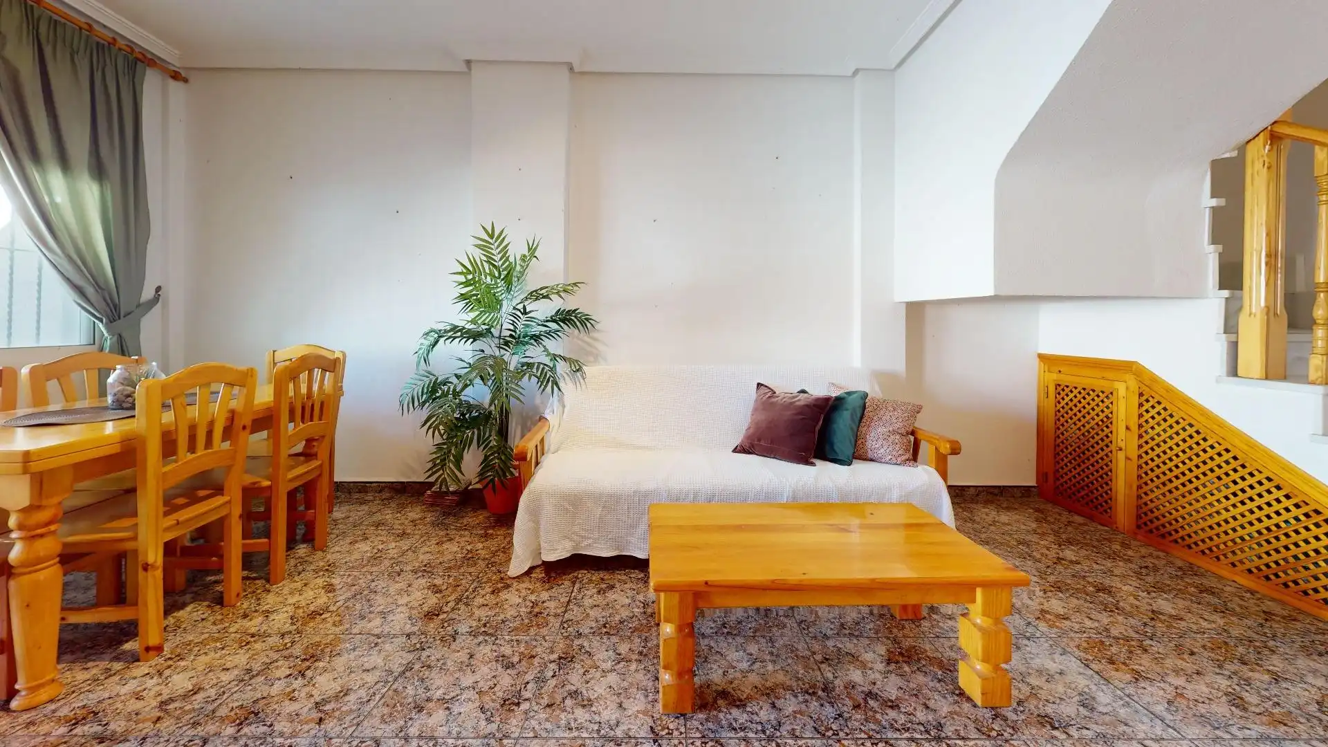 Sala de estar de Casa adosada en venta en San Pedro del Pinatar con Terraza, Amueblado y Balcón