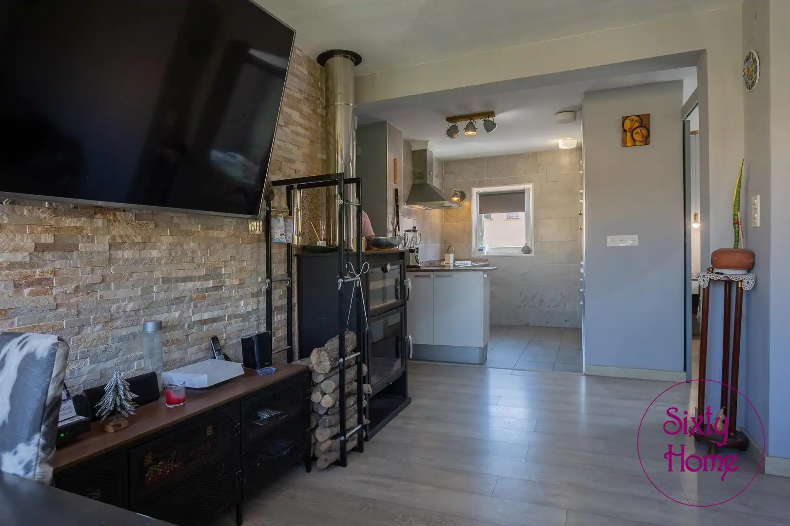 Cocina de Piso en venta en Zaragoza con Calefacción, Parquet y Amueblado