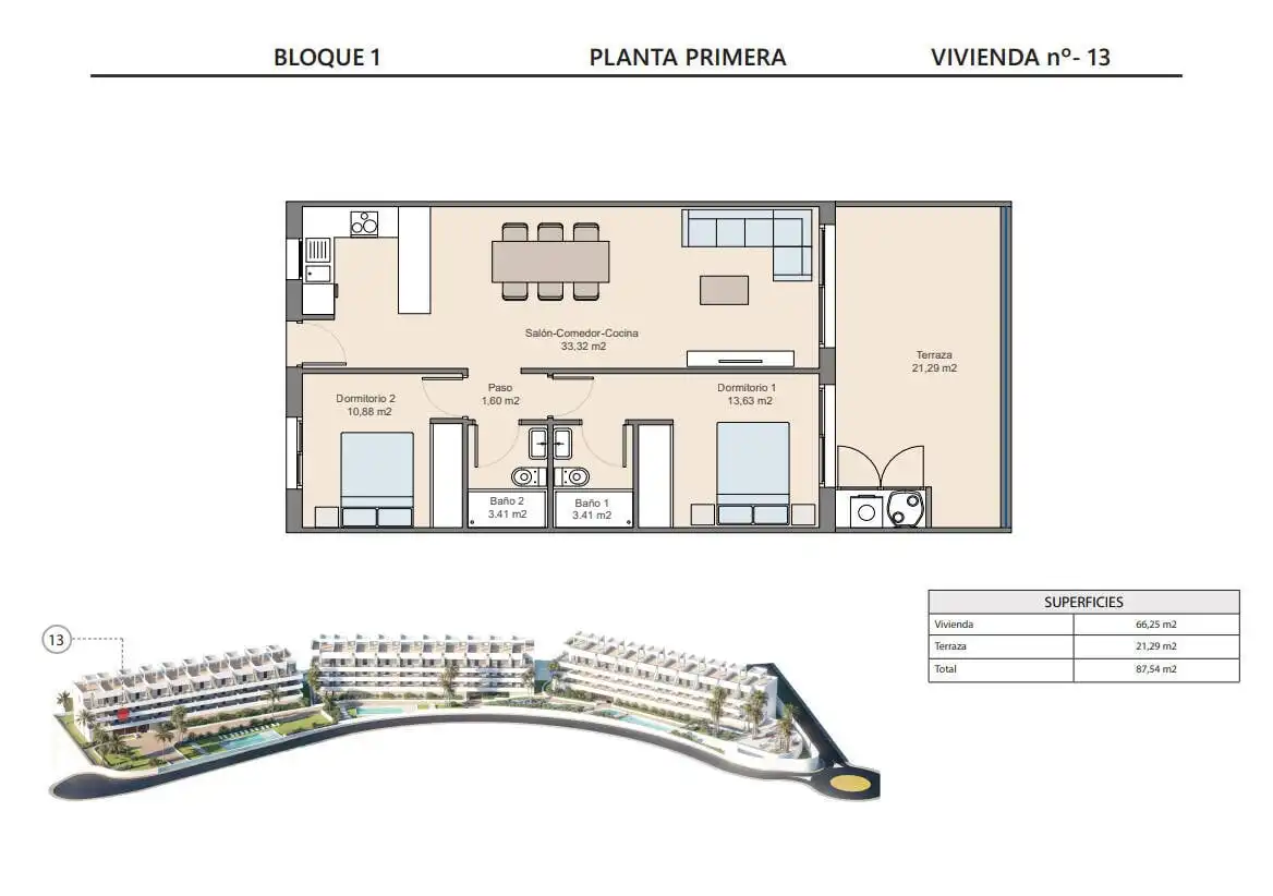 Appartement compact avec terrasse à vendre à Balcón de Finestrat - Terra Marina, imagen 33