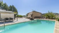 Exterior view of House or chalet for sale in Loranca de Tajuña  with Terrace and Swimming Pool