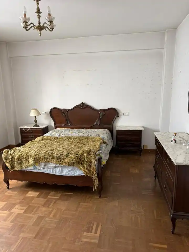 Bedroom of Flat for sale in A Coruña Capital   with Heating, Terrace and Storage room