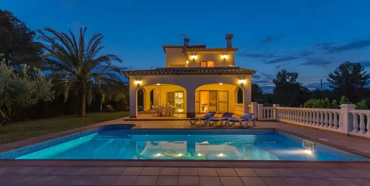 Jardín de Casa o chalet en venta en L'Ampolla con Aire acondicionado, Jardín privado y Terraza
