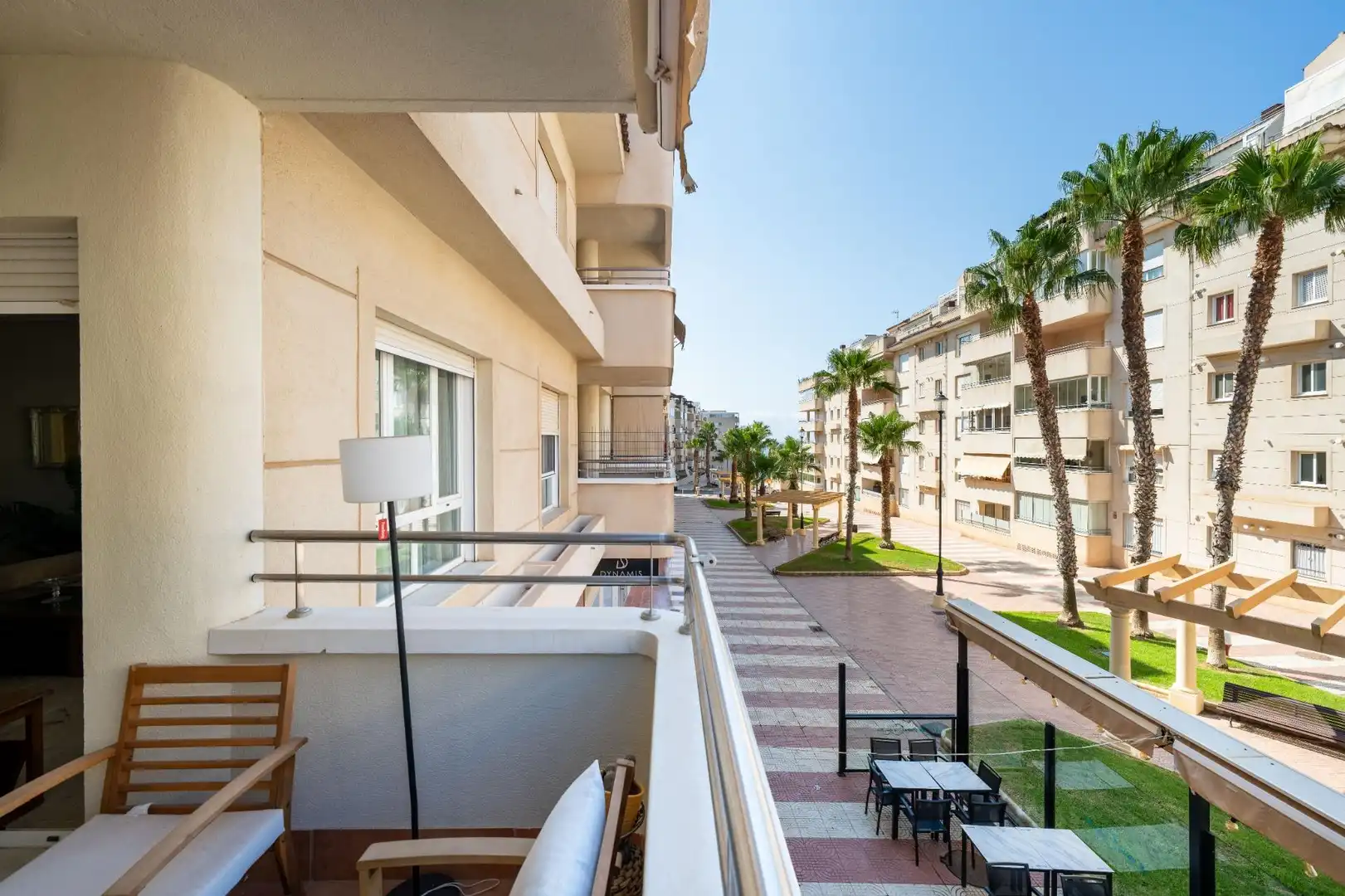 Balcony of Flat for sale in Roquetas de Mar  with Air Conditioner, Private garden and Terrace