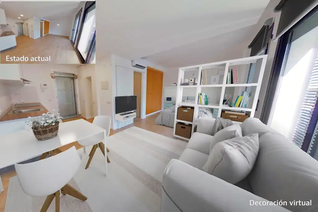 Living room of Study for sale in Terrassa  with Parquet flooring