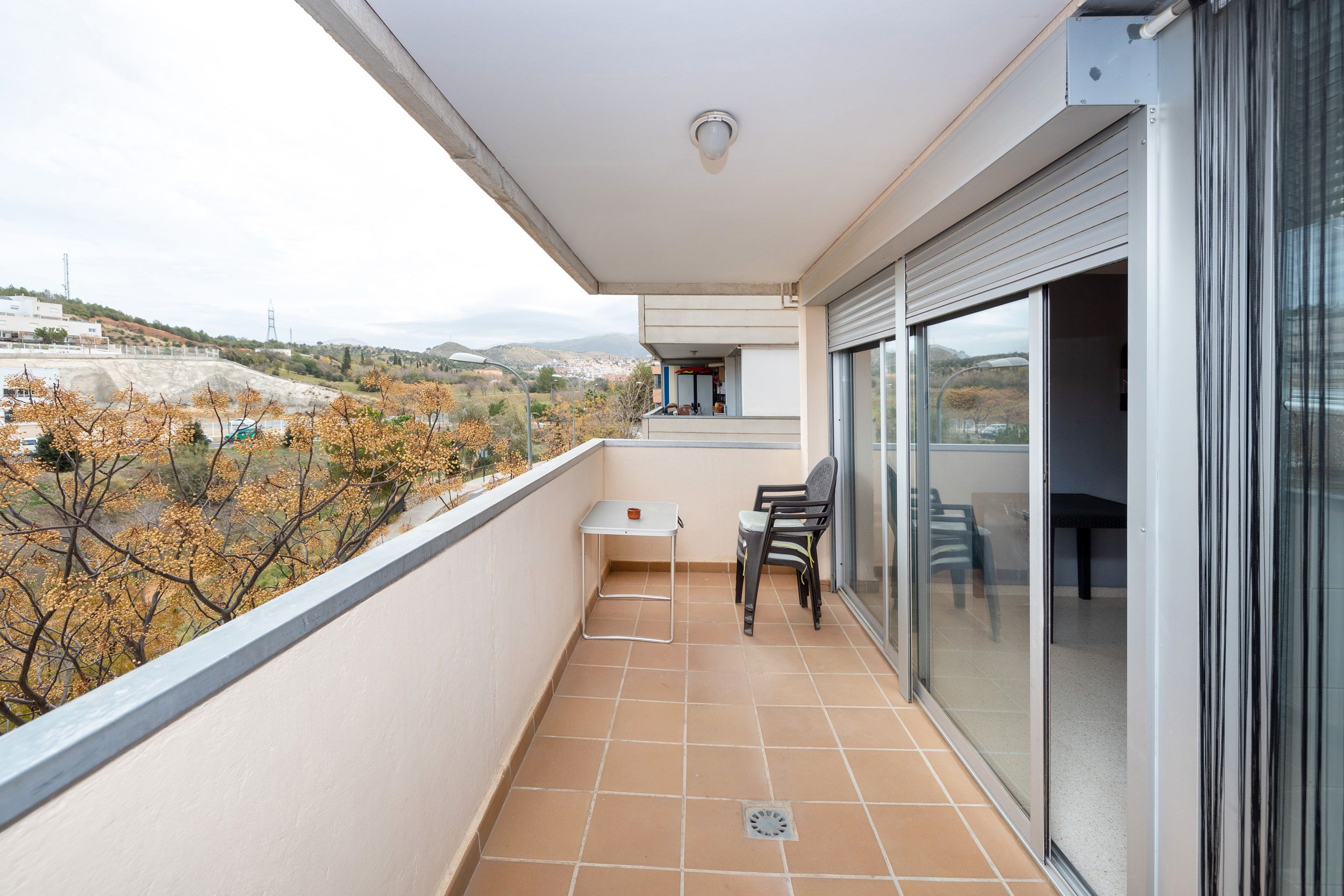 Terrace of Flat for sale in  Granada Capital  with Heating, Terrace and Oven
