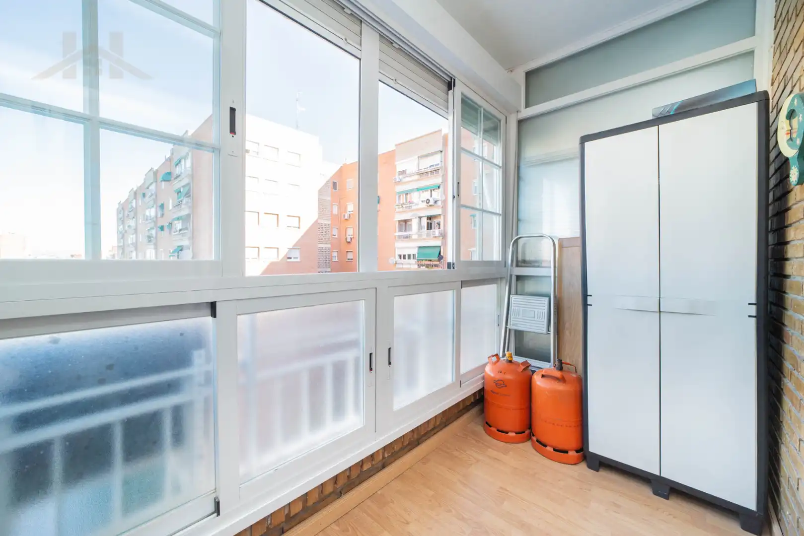 Terrasse von Wohnung zum Verkauf in Alcorcón mit Klimaanlage, Heizung und Privatgarten
