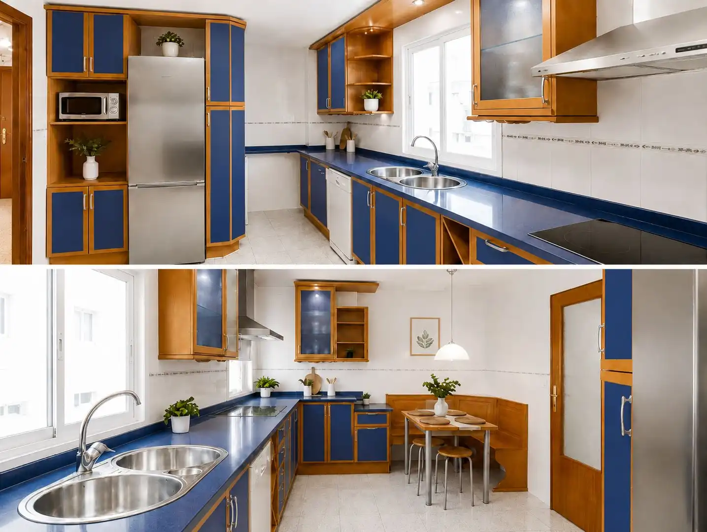 Kitchen of Flat for rent in Málaga  with Air Conditioner, Heating and Furnished