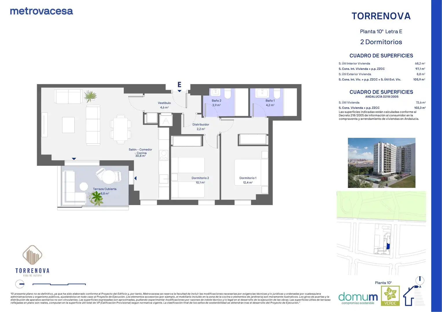Flat with pool for sale in Cruz del Campo, parcela RMA . ARIDSP, imagen 2