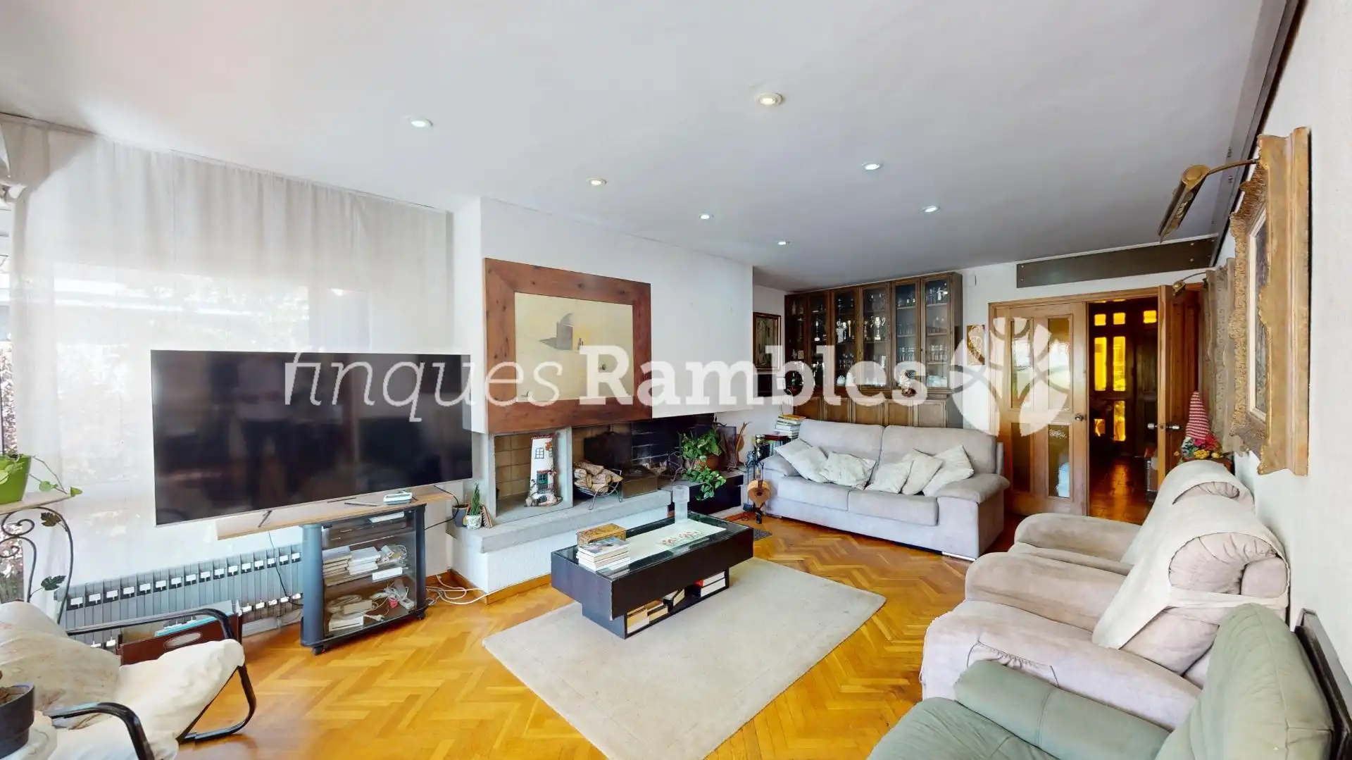 Sala d'estar de Casa o xalet en venda en El Poble Sec