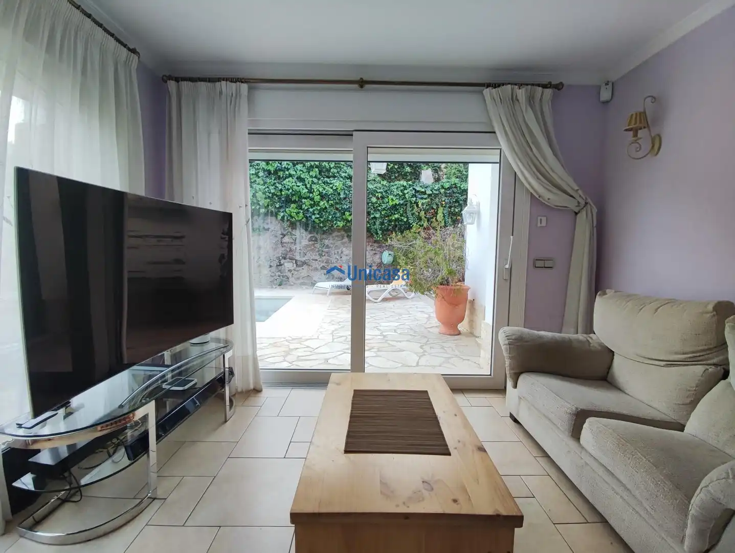 Living room of Houses for sale in Málaga  with Air Conditioner, Heating and Private garden