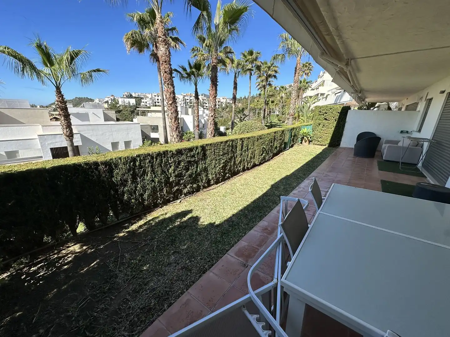 Garten von Wohnung zum Verkauf in Benahavís mit Terrasse, Abstellraum und Alarm