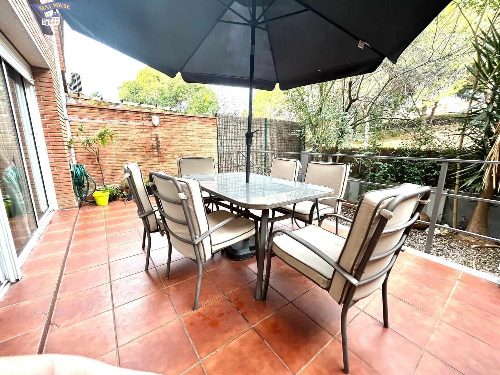 Terrace of Single-family semi-detached for sale in Sant Cugat del Vallès  with Heating, Private garden and Terrace