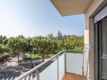 Balcony of Flat for sale in  Zaragoza Capital  with Air Conditioner, Terrace and Balcony