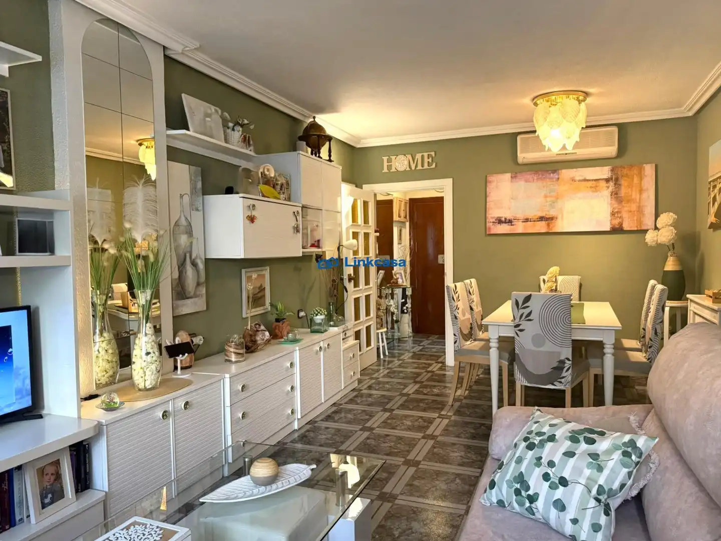 Dining room of Flat for sale in Madrid  with Air Conditioner, Heating and Private garden