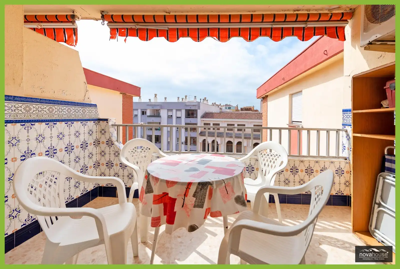 Terrace of Flat for sale in Rincón de la Victoria  with Air Conditioner, Terrace and Alarm