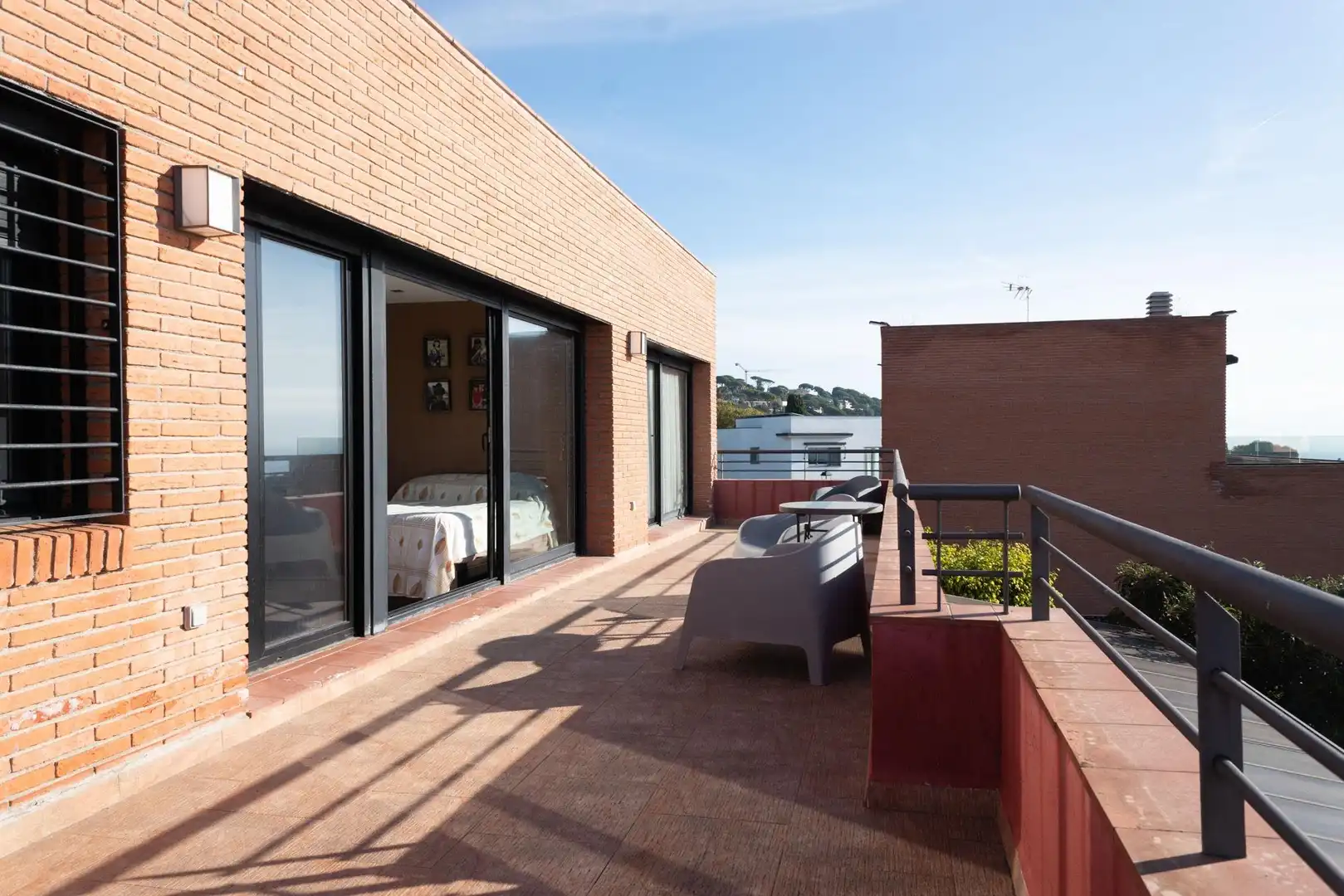 Terraza de Casa o chalet en venta en Sant Vicenç de Montalt con Aire acondicionado, Jardín privado y Terraza
