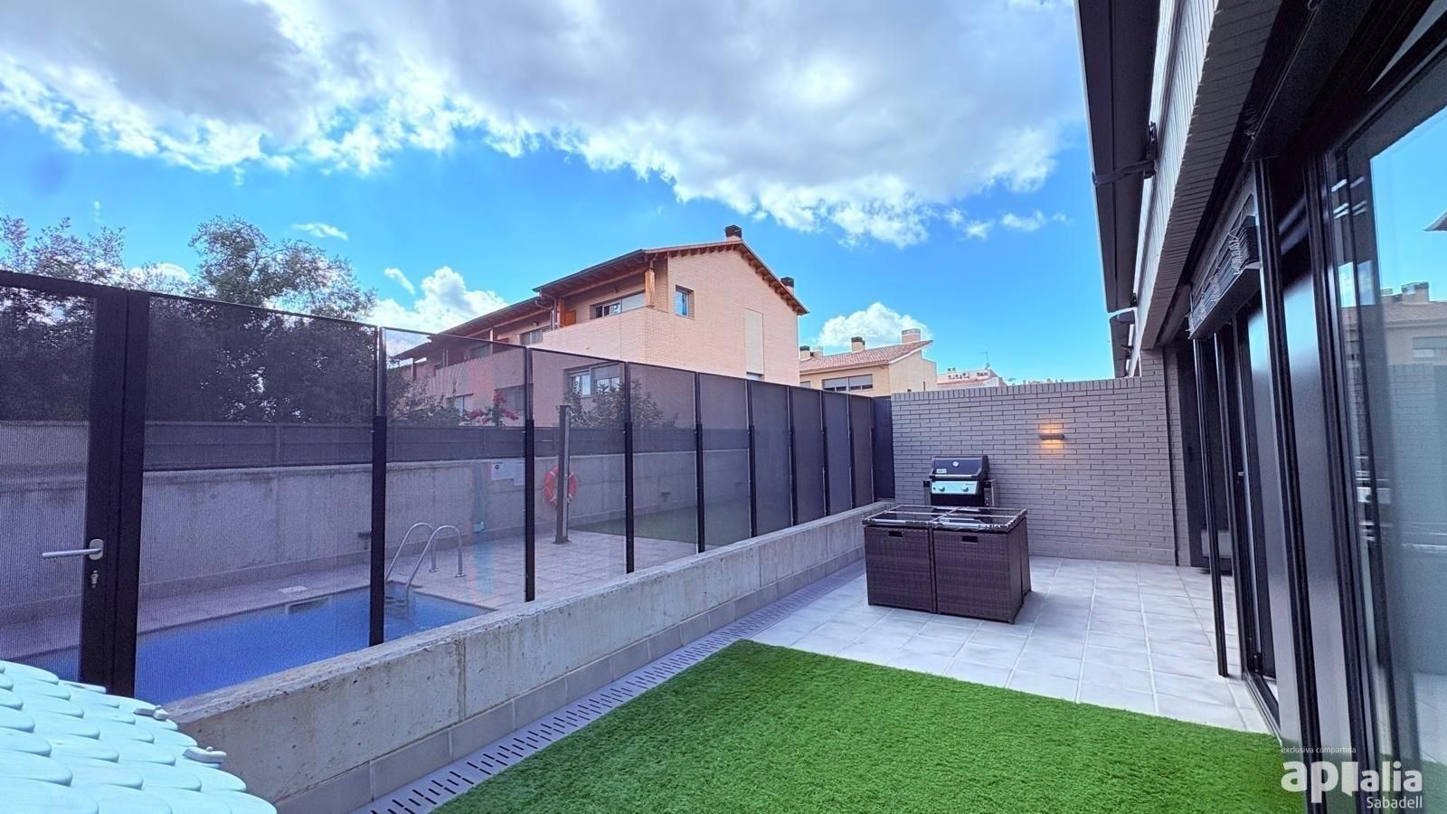 Terrace of Flat for sale in Castellar del Vallès  with Air Conditioner, Heating and Parquet flooring