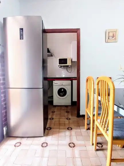 Kitchen of Flat for sale in Barcelona  with Heating, Furnished and Oven