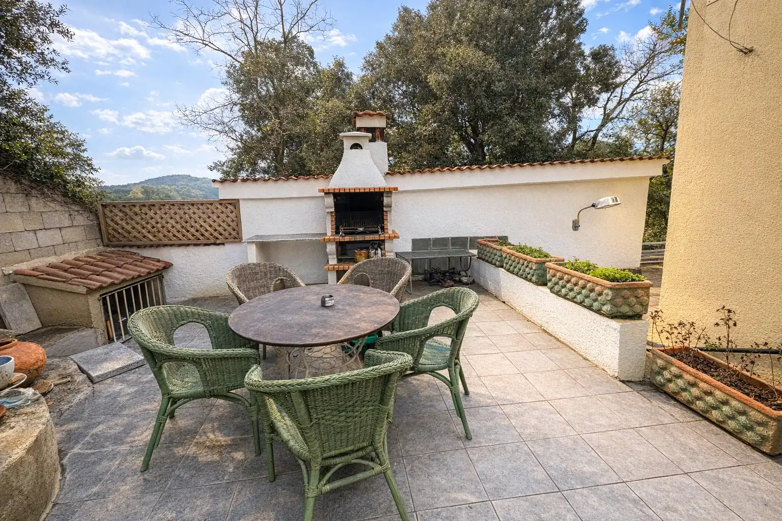 Terrassa de Casa o xalet en venda en Vallgorguina amb Aire condicionat, Calefacció i Jardí privat