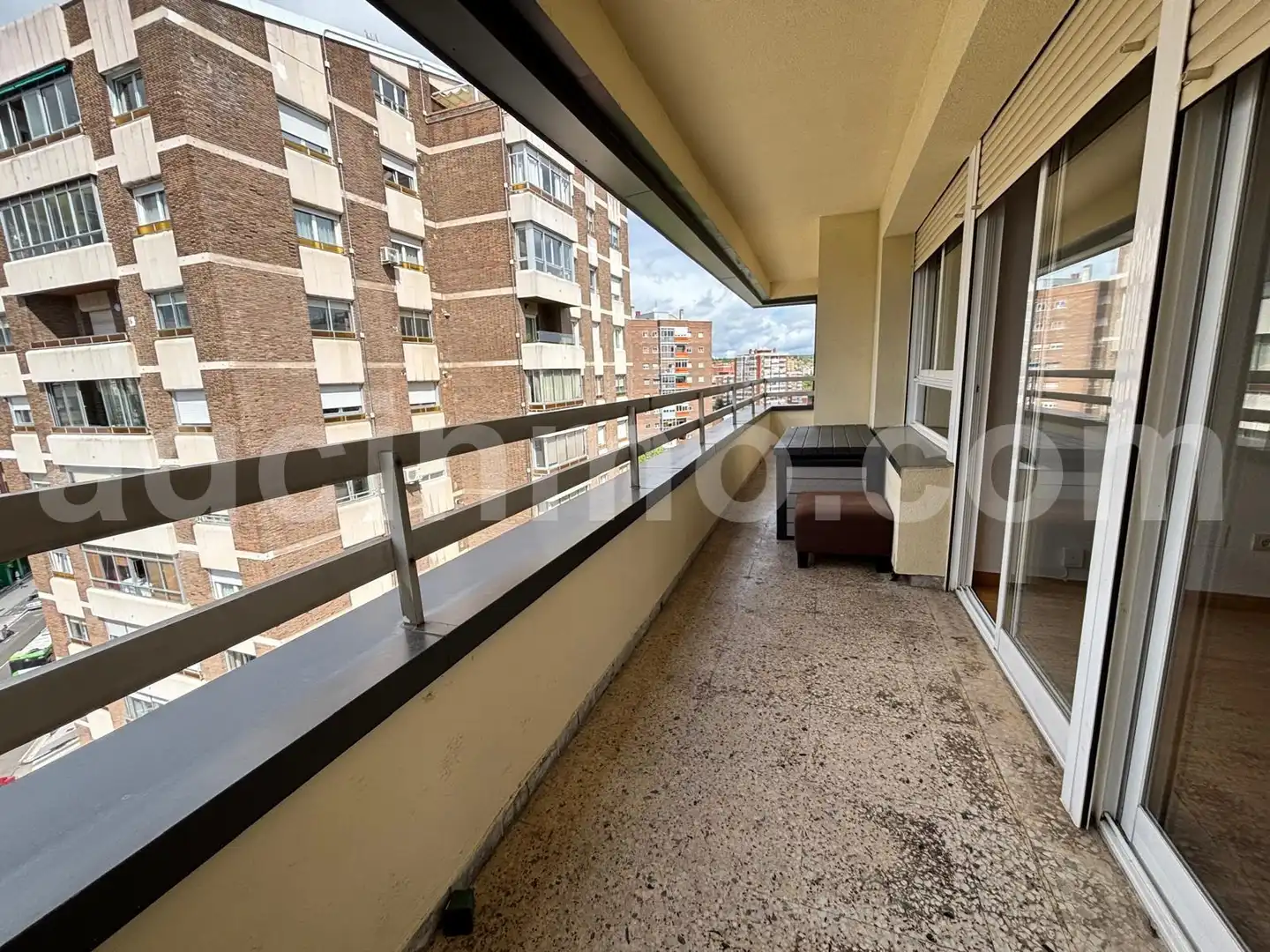 Terraza de Piso de alquiler en Valladolid con Calefacción y Terraza