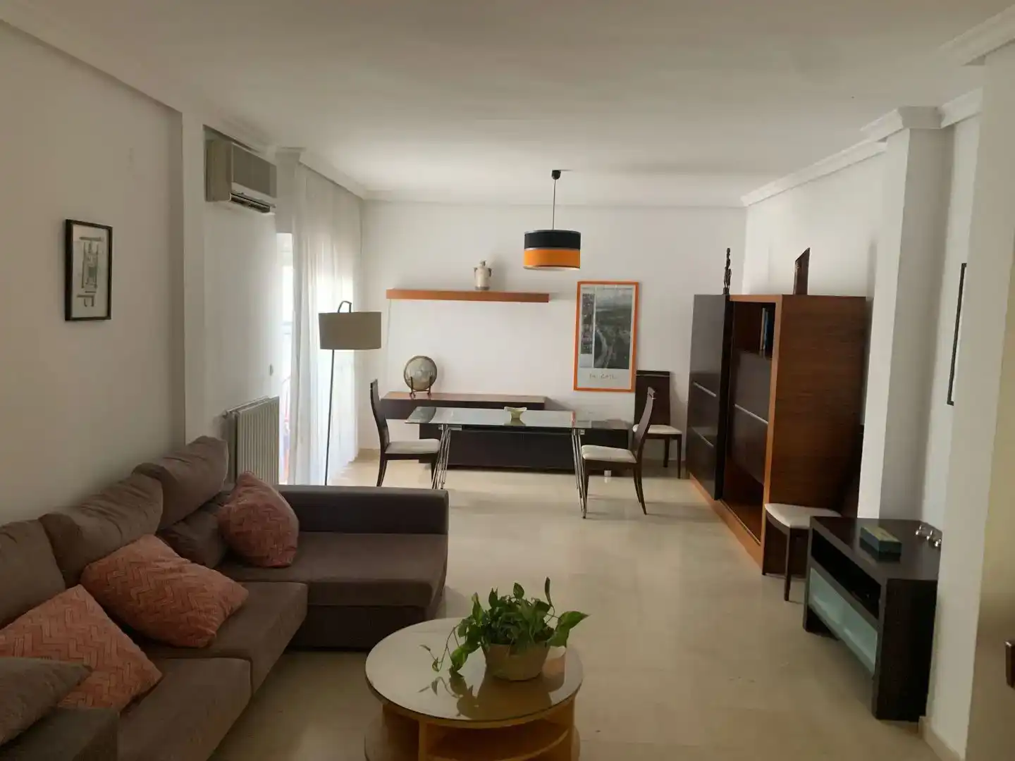 Sala de estar de Casa o chalet de alquiler en Badajoz con Aire acondicionado, Jardín privado y Trastero